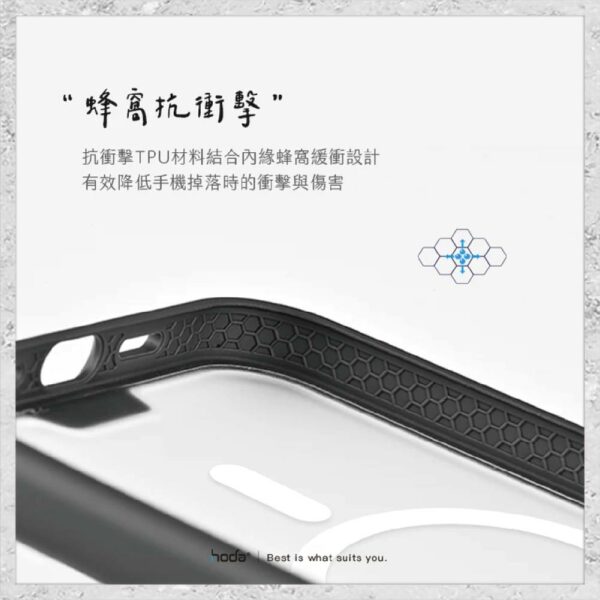 【hoda】MagSafe 柔石軍規防摔保護殼 iPhone 14 系列 軍規防摔殼 手機殼：圖片 5