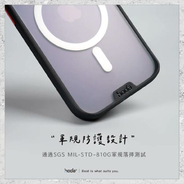 【hoda】MagSafe 柔石軍規防摔保護殼 iPhone 14 系列 軍規防摔殼 手機殼：圖片 6