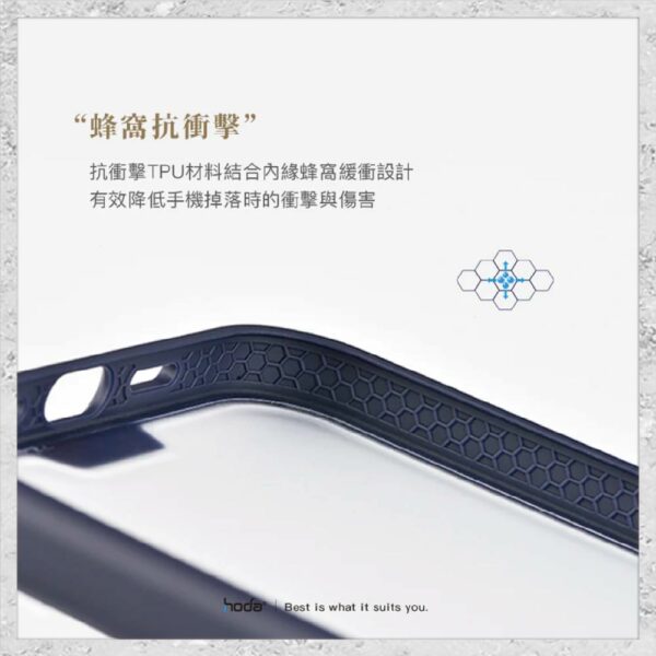 【hoda】柔石軍規防摔保護殼-霧透 iPhone 13 系列 軍規防摔殼 手機殼：圖片 5
