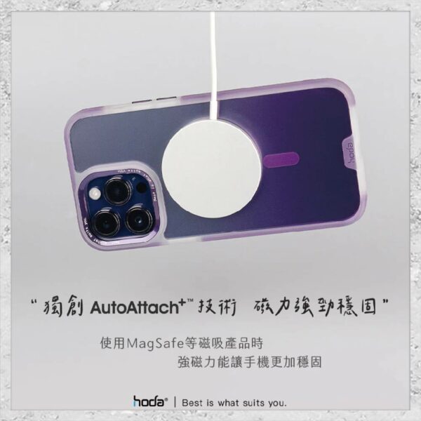 【hoda】MagSafe 彩石軍規防摔保護殼 iPhone 14 系列 軍規防摔殼 磁吸手機殼：圖片 8