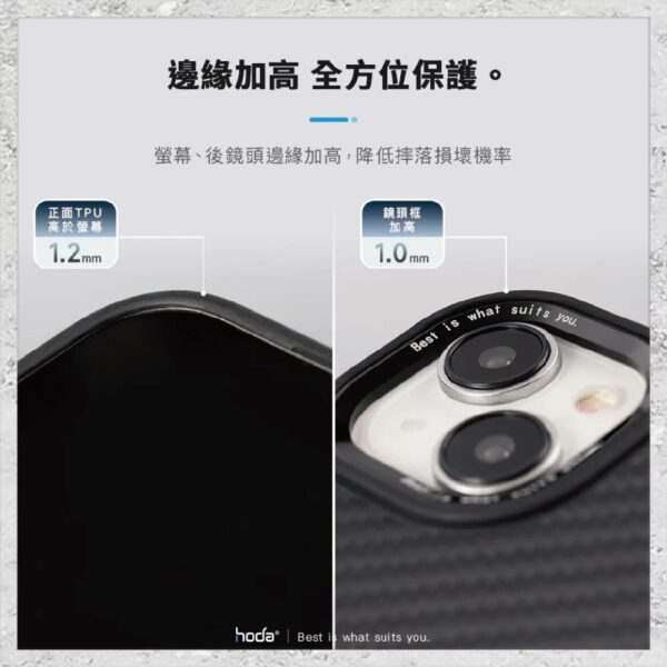 【hoda】MagSafe 幻石凱芙拉纖維保護殼 iPhone 14 系列：圖片 7