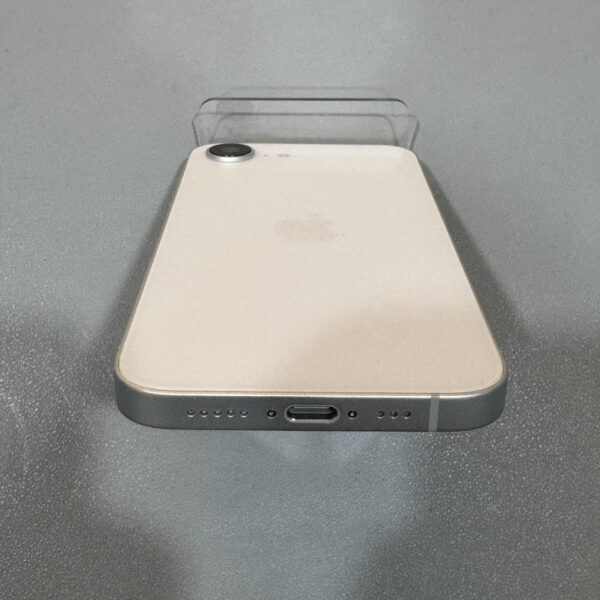 Apple iPhone 16e 256GB 白 中古機 二手機 福利機：圖片 3