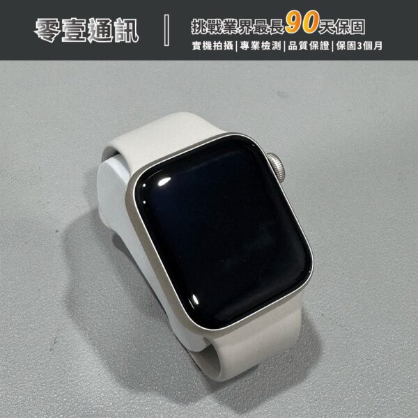 台中中古手機買賣推薦 ｜Apple Watch SE 2023 鋁金屬 GPS 40mm 星光 S/M 門市展示機 中古機 二手機 福利機｜零壹通訊