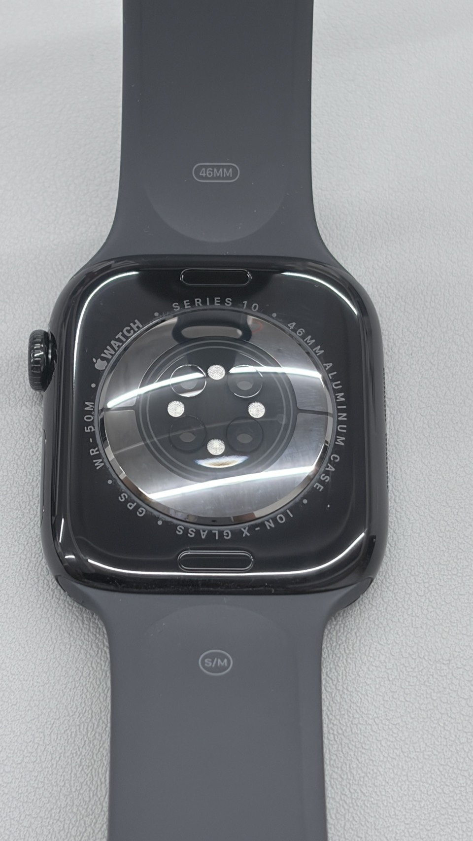 Apple Watch S10 WiFi 46mm 耀石黑 展示機 中古機 二手機 福利機:圖片 4